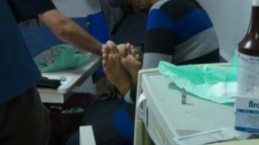 Aksaray'da Acemi Kasaplar Hastanelik Oldu