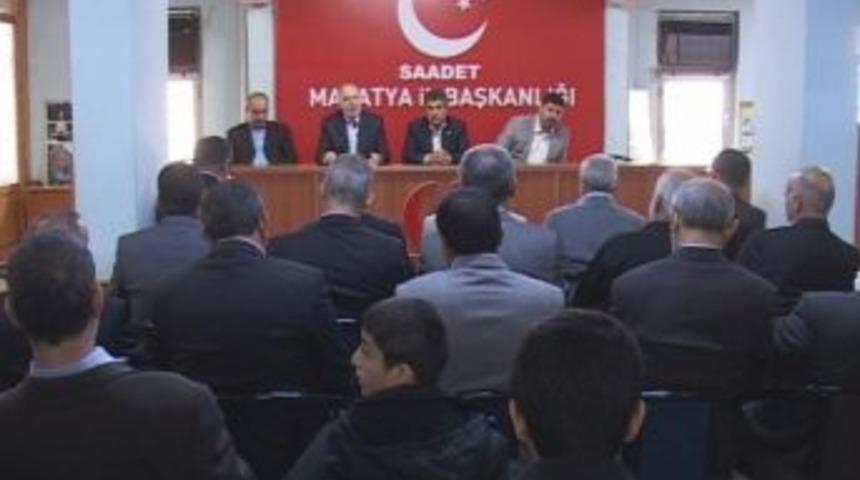 Saadet Partililer Bayramlaştı