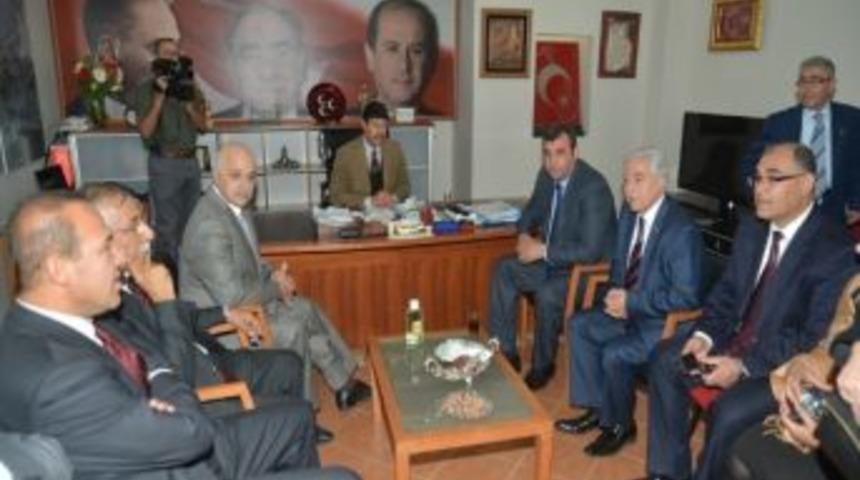 Aldırmaz&rsquo;dan Siyasi Partilere Bayram Ziyareti