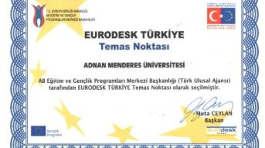 Ad&uuml; Eurodesk Temas Noktası Oldu