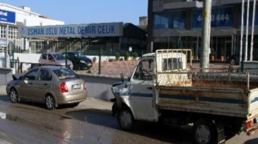 Samsun&rsquo;da Zincirleme Trafik Kazası: 2 Yaralı