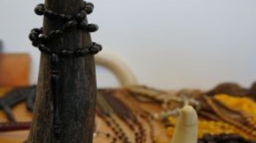 Vahşi Hayvanların Dişleri Usta Elinde Tespihe D&ouml;n&uuml;ş&uuml;yor