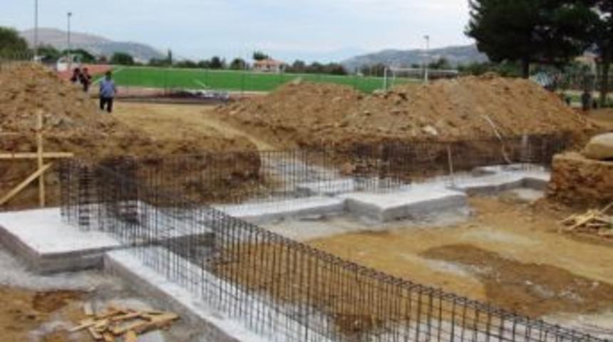 Beydağ&rsquo;da Spor Salonu İ&ccedil;in &Ccedil;alışmalar Başladı