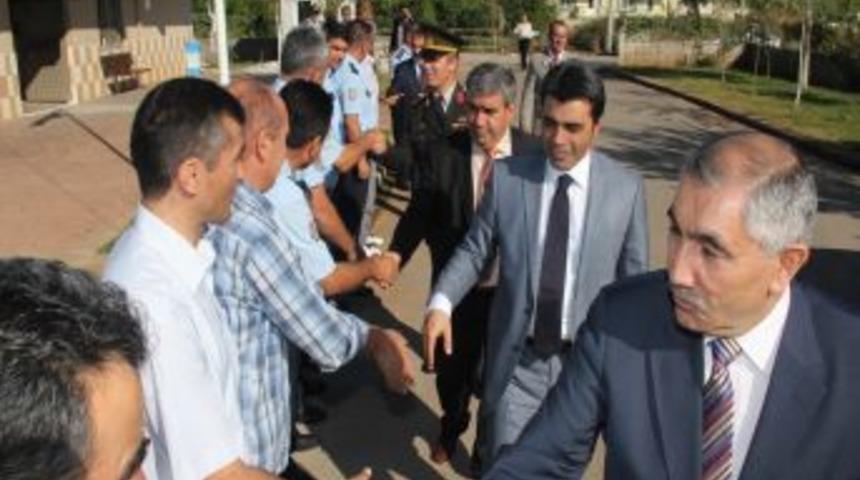 D&ouml;şemaltı Belediye Başkanı Tursun Ve Kaymakam Bayg&uuml;l Bayram Ziyaretinde