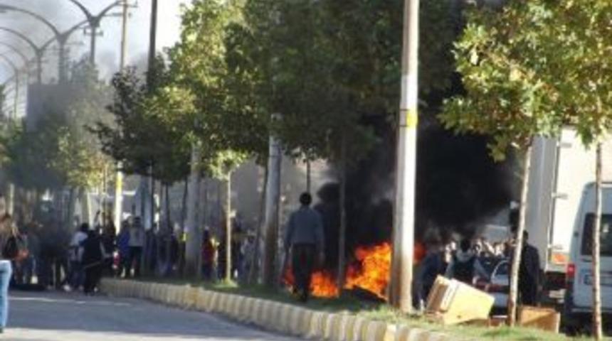 Batman'da Bdp Mitingi Sonrası Olaylar &Ccedil;ıktı