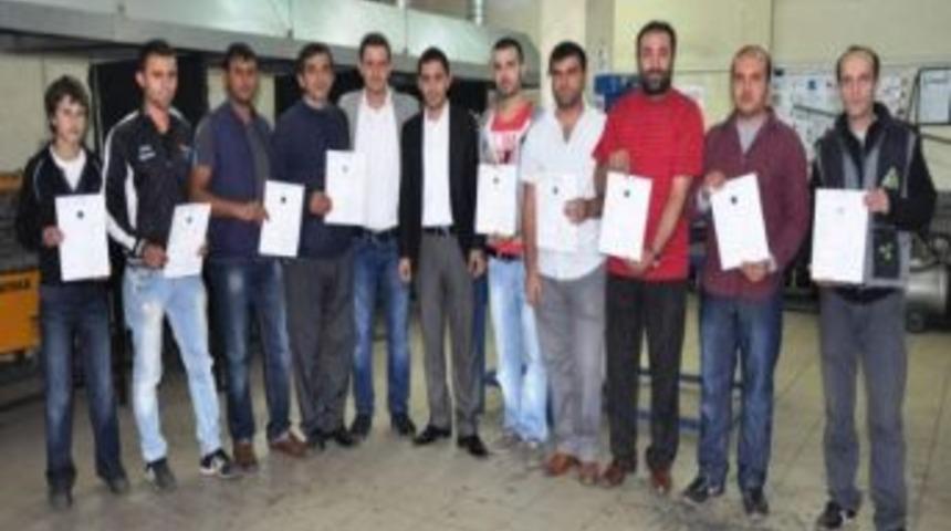 Ko-mek'in "klas" Sertifikasını Aldılar