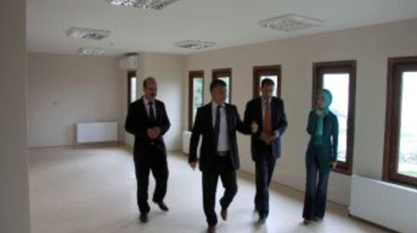 Genel Sekreter Yazıcı, Deniz Ulaşım Binasını İnceledi