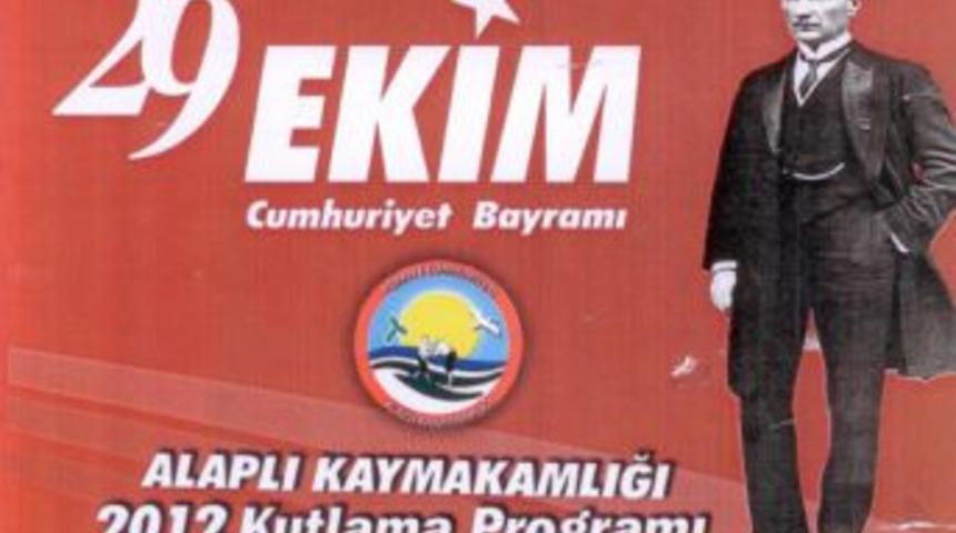 Alaplı'da Cumhuriyet Bayramı kutlamaları
