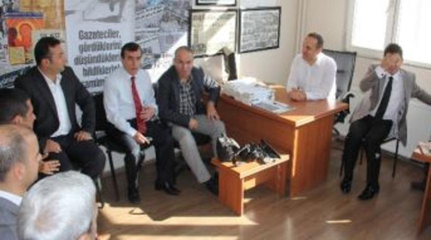 Kgd&rsquo;de Sıcak Bayramlaşma