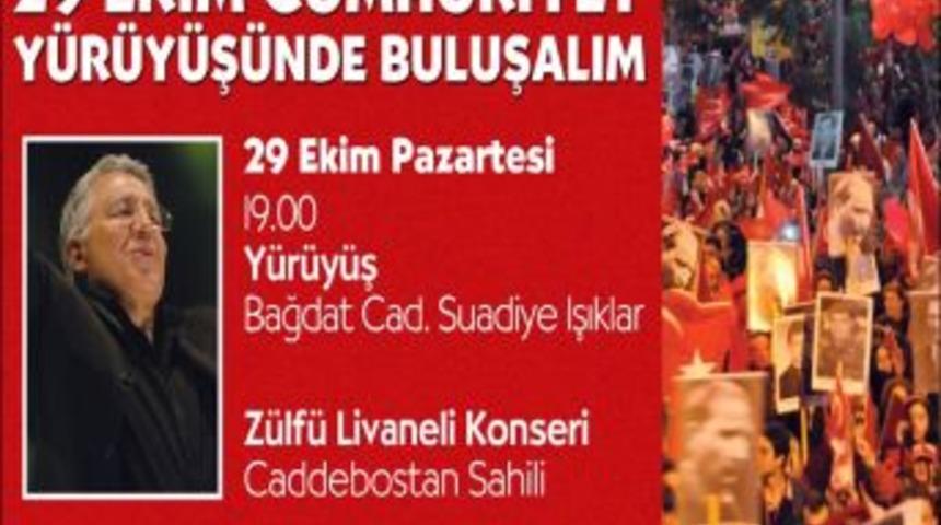 Bağdat Caddesi Cumhuriyet Y&uuml;r&uuml;y&uuml;ş&uuml;ne Hazır