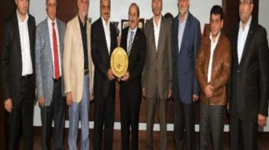 Askon Heyetinden Başkan Gümrükçüoğlu'na Ziyaret