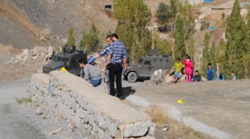 Hakkari'de patlama: 1 çocuk yaralandı