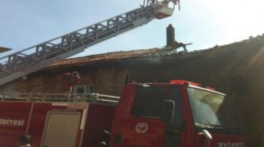 Pazarlar'da Korkutan Yangın