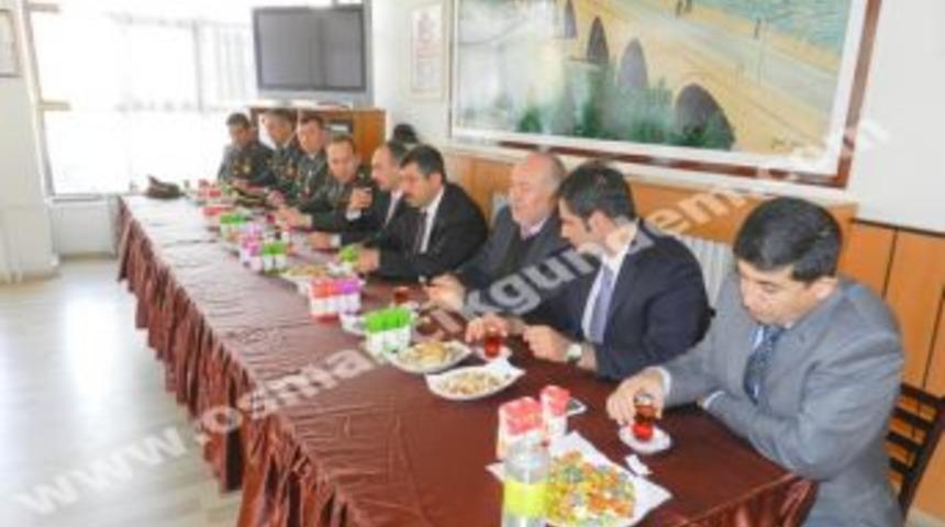 Osmancık'ta protokol bayramlaştı