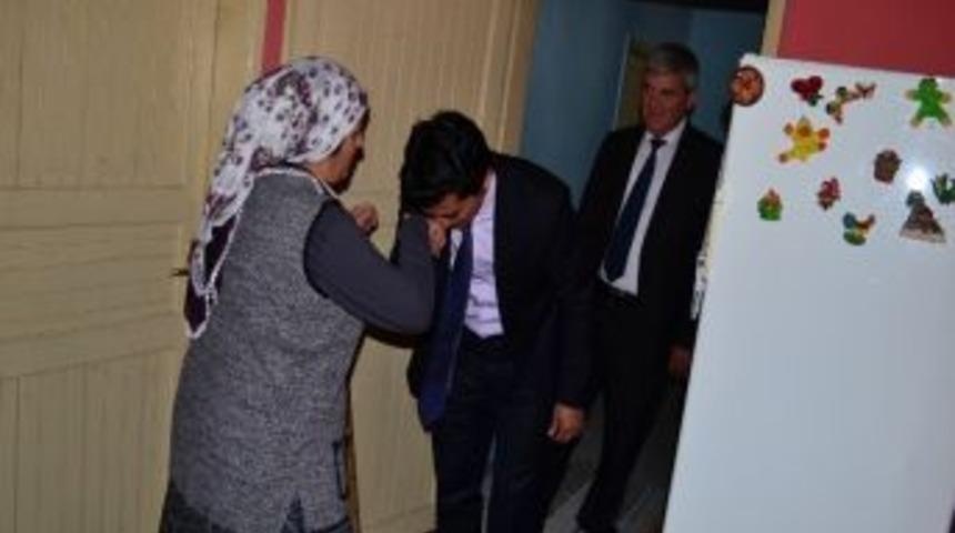 Kaymakam Akıl'dan Şehit Ailelerine Ziyaret