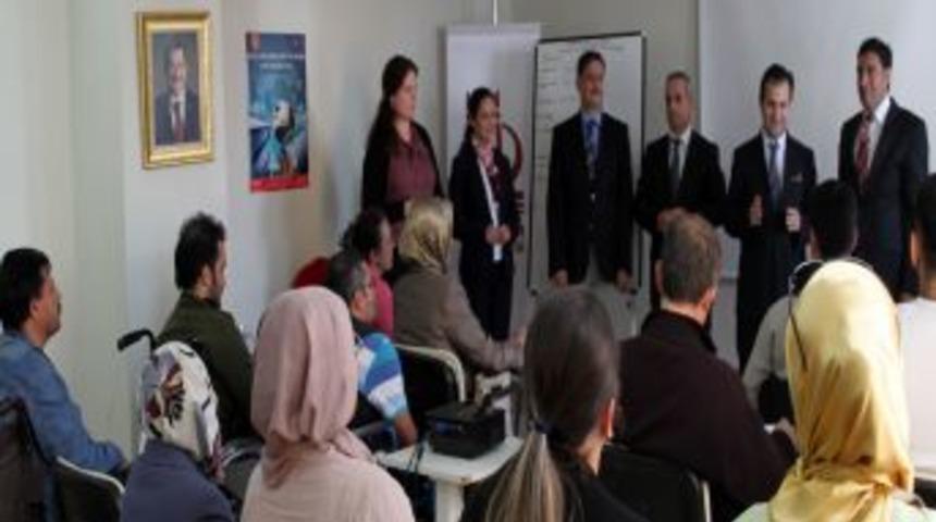 Ke&ccedil;i&ouml;ren'de Engellilere Girişimcilik Eğitimi Verildi