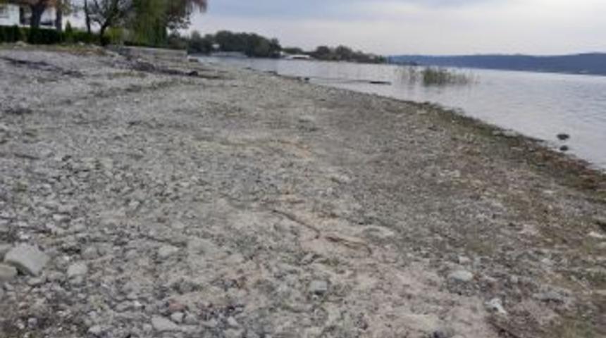 Sapanca G&ouml;l&uuml;'nde Su Seviyesi D&uuml;şt&uuml;