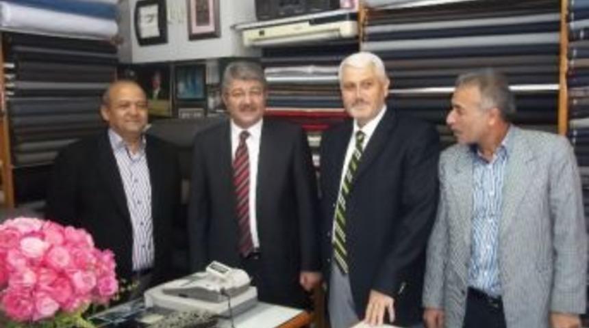 Başkan Korkmaz&rsquo;dan Esnafa Bayram Ziyareti