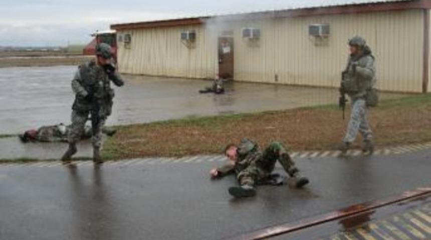 İncirlik&rsquo;te Acil Durum Tatbikatı
