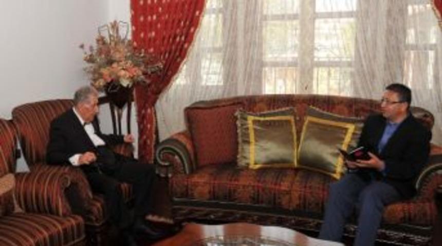 Doğan Hızlan, Başkan Tiryaki&rsquo;nin Konuğu Oldu