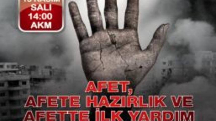 B&uuml;y&uuml;kşehir&rsquo;den Afet Konferansı