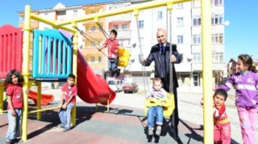 &Ccedil;ocuk Parkları Bayram &Ouml;ncesi A&ccedil;ıldı