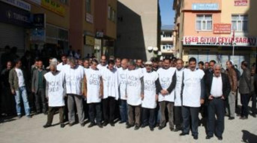 Bulanık&rsquo;ta A&ccedil;lık Grevine Destek
