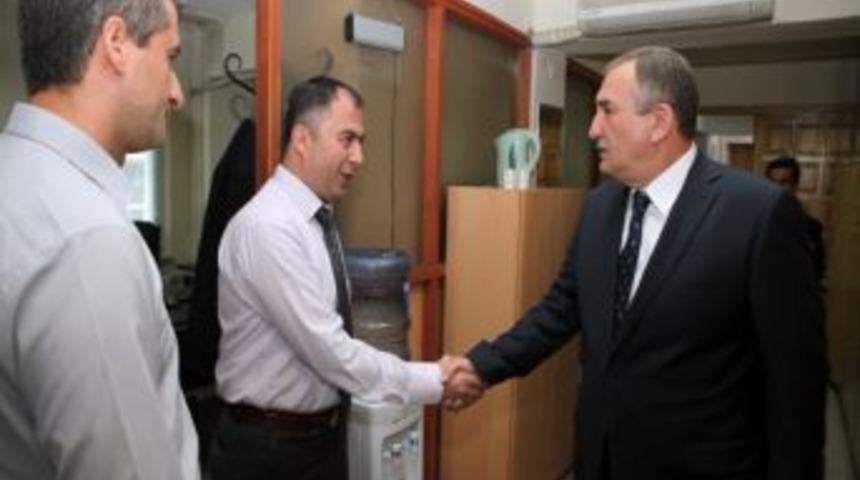 Başkan Yılmaz Personelle Bayramlaştı