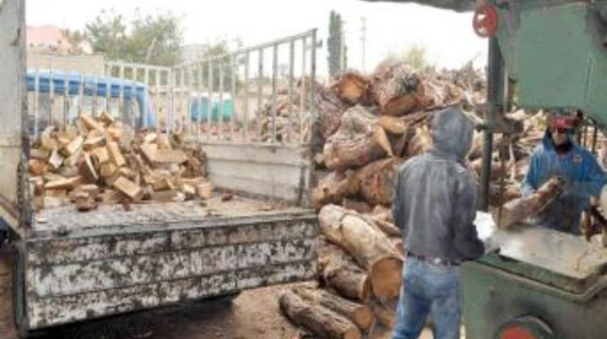 Şanlıurfa&rsquo;da Odun Ve K&ouml;m&uuml;r Satışları Arttı