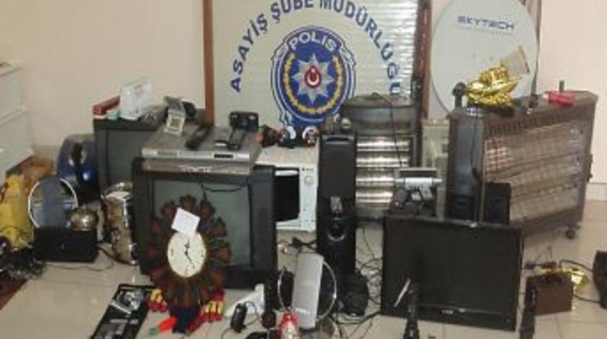 Polisten Bağ Evi Hırsızlarına Darbe