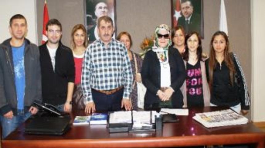 Altı Nokta Körler Derneği'nden Başkan Köktaş'a Ziyaret