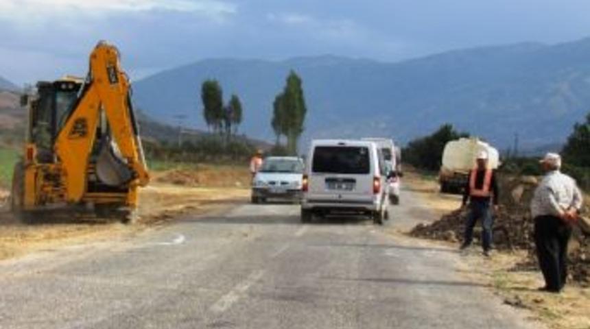 Beydağ Yolu Genişletiliyor