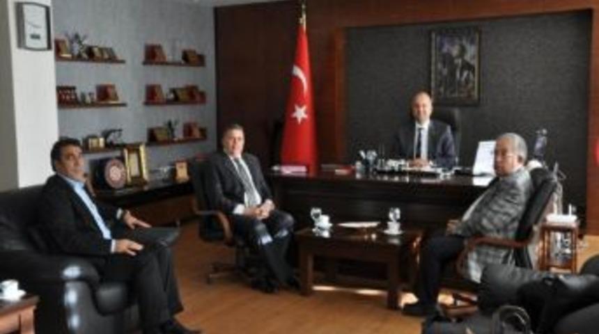 Kayseri Ticaret Borsası&rsquo;ndan İl Emniyet M&uuml;d&uuml;r&uuml;ne Ziyaret