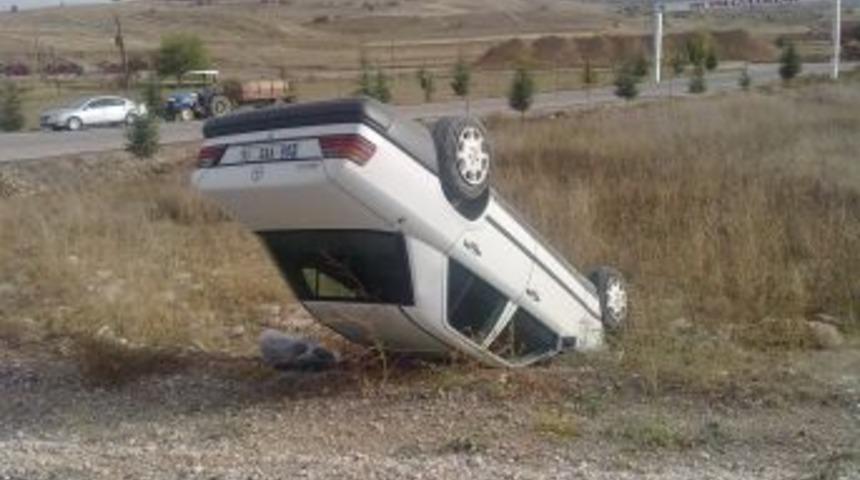 Yozgat&rsquo;ta Trafik Kazası: 2 Yaralı