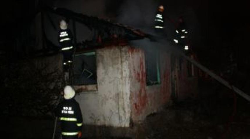 Bolu'da Yangın Paniği