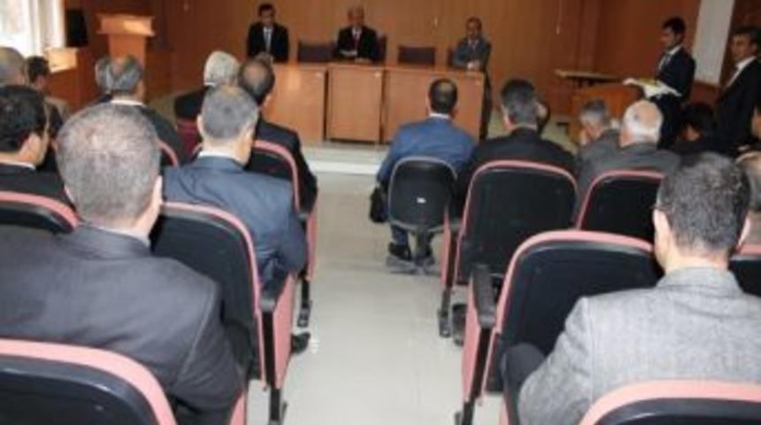 Milli Eğitim M&uuml;d&uuml;rl&uuml;ğ&uuml;&rsquo;nden Değerlendirme Toplantısı