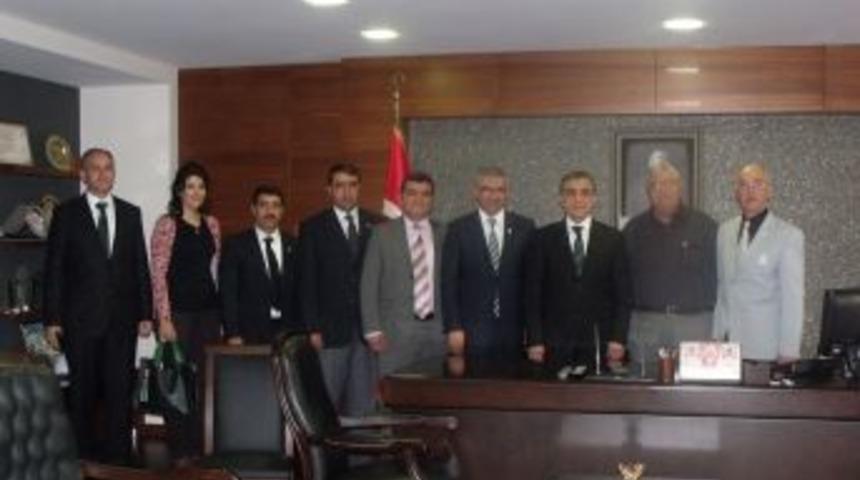 Kızılay&rsquo;dan Emniyet M&uuml;d&uuml;r&uuml; G&uuml;rkan&rsquo;a Ziyaret