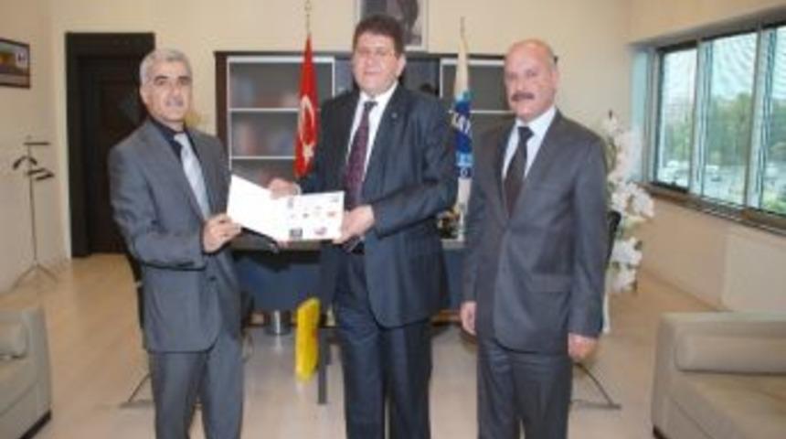 Ptt Başm&uuml;d&uuml;r&uuml; İhsan Afşin&rsquo;den Kayso&rsquo;ya Ziyaret