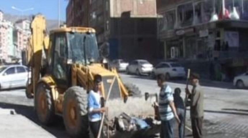 Hakkari&rsquo;de Olayların İzleri Siliniyor