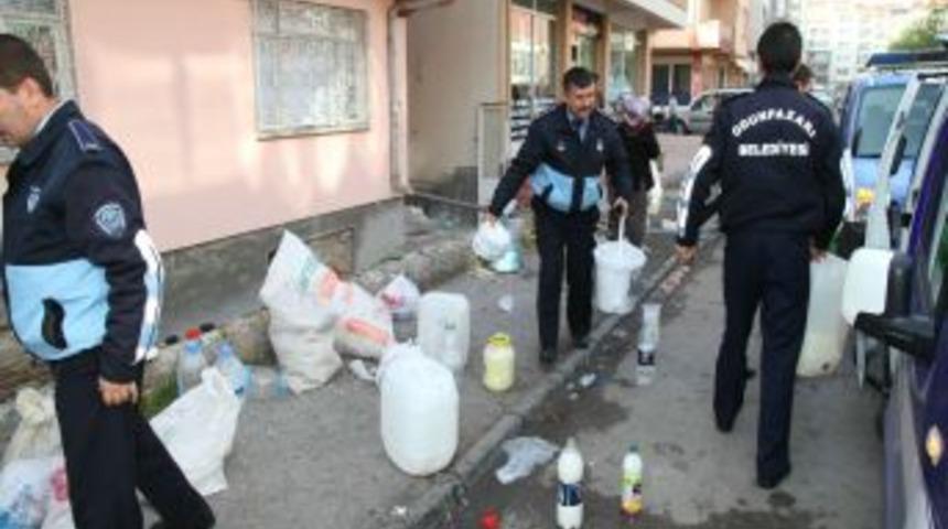 Merdiven Altı Mandıralar Imha Edildi