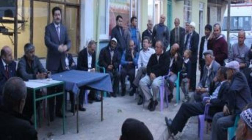 Milletvekili Kinay, Simav Ve &Ccedil;avdarhisar'da Halkla Buluştu