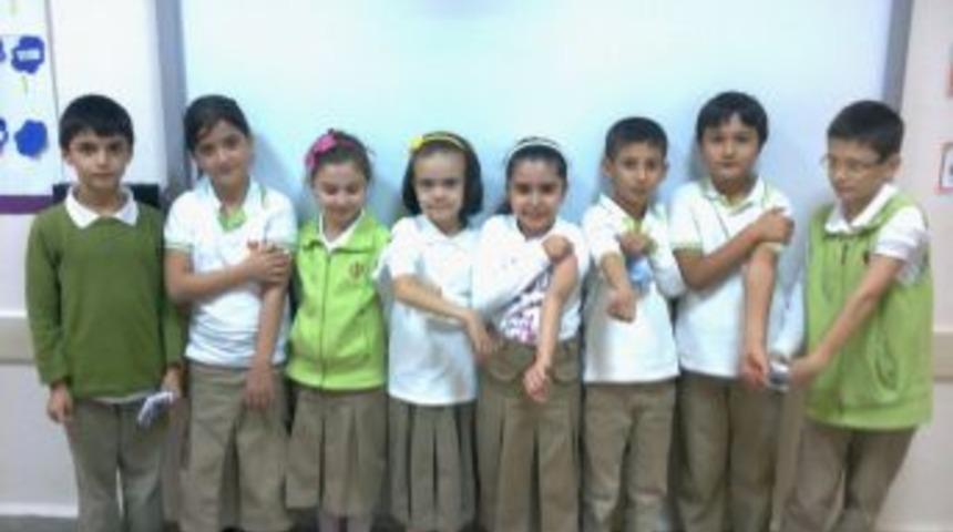 &Ouml;zel Bahaddin Bey'den Aşı Kampanyası