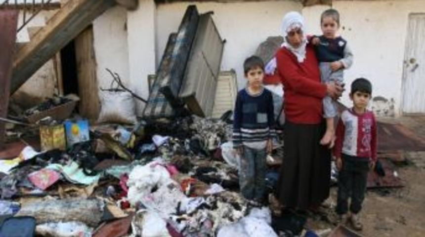 Silvan'da Korkutan Yangın