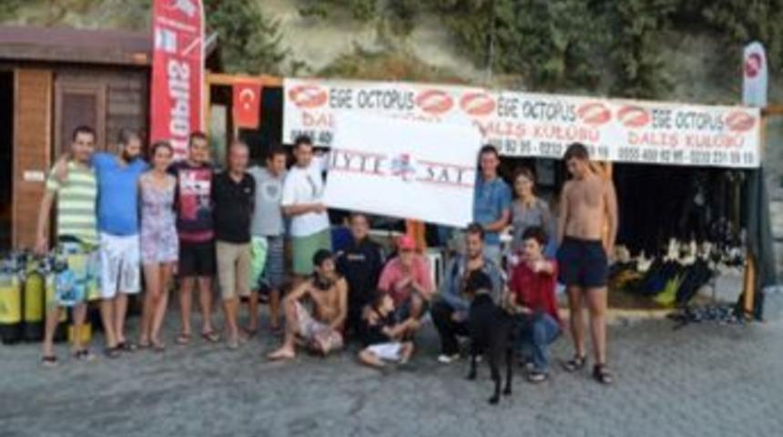 İyte Ekibi Cumhuriyet İ&ccedil;in Dalış Yaptı