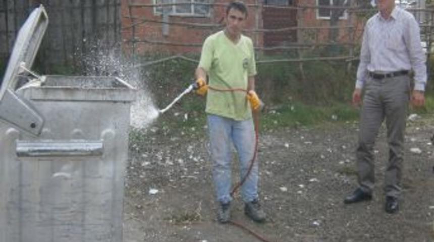 Kurban Bayramı'nın Ardından Canik'te Sokaklar Dezenfekte Edildi