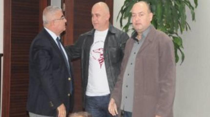 Kardeş Şehirlerden &Ccedil;orlu Belediyesine Ziyaret