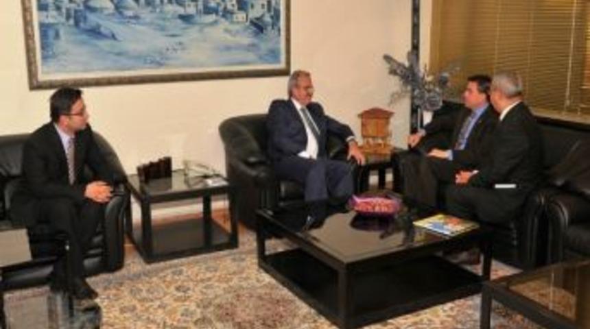 Abd Adana Konsolosu Espinoza Vali Karaloğlu&rsquo;nu Ziyaret Etti