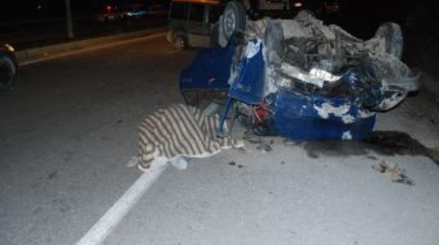 Amasya&rsquo;da Trafik Kazası: 1 &Ouml;l&uuml;, 2 Yaralı