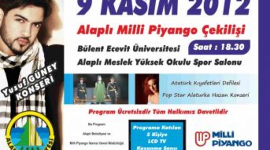 Alaplı'da Milli Piyango &ccedil;ekilişi yapılacak