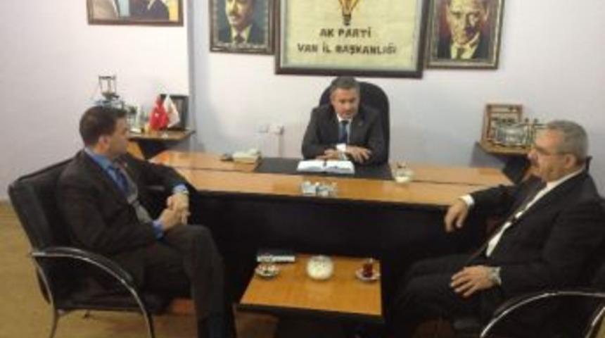 Konsolos Espinoza Ak Partili Aras&rsquo;ı Ziyaret Etti